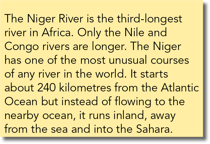 The Niger River is the third-longest river in Africa  Only the Nile and Congo rivers are longer  The Niger has one of   