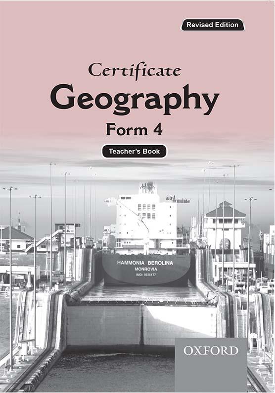 Certificate Geography Form 4 Teacher’s Book
