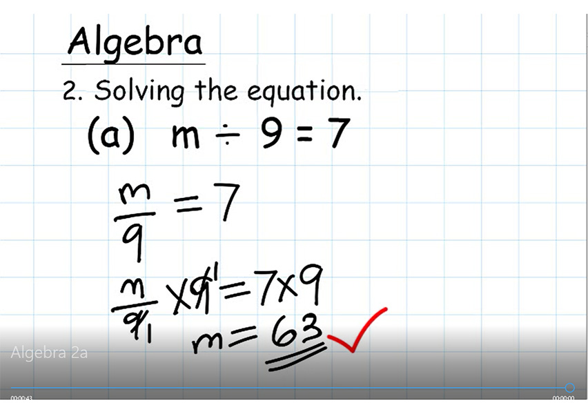 Algebra 2a