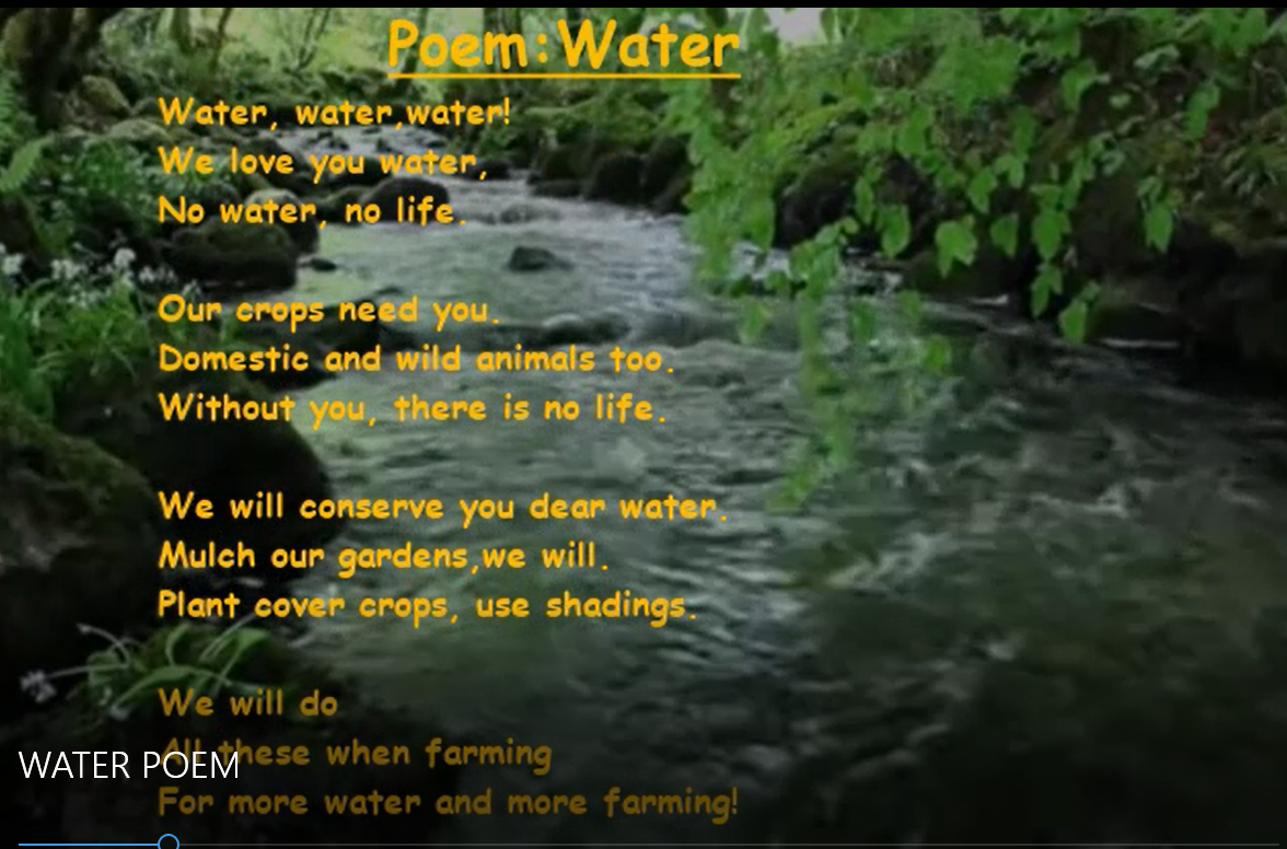 Water Poem