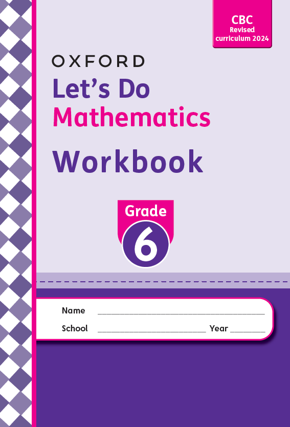 Let's Do Mathematics Workbook Grade 6 2024 Ed